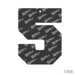 Alternative view of Number 5 Acrylic Blank- Sticker- UV DTF (3 inch)