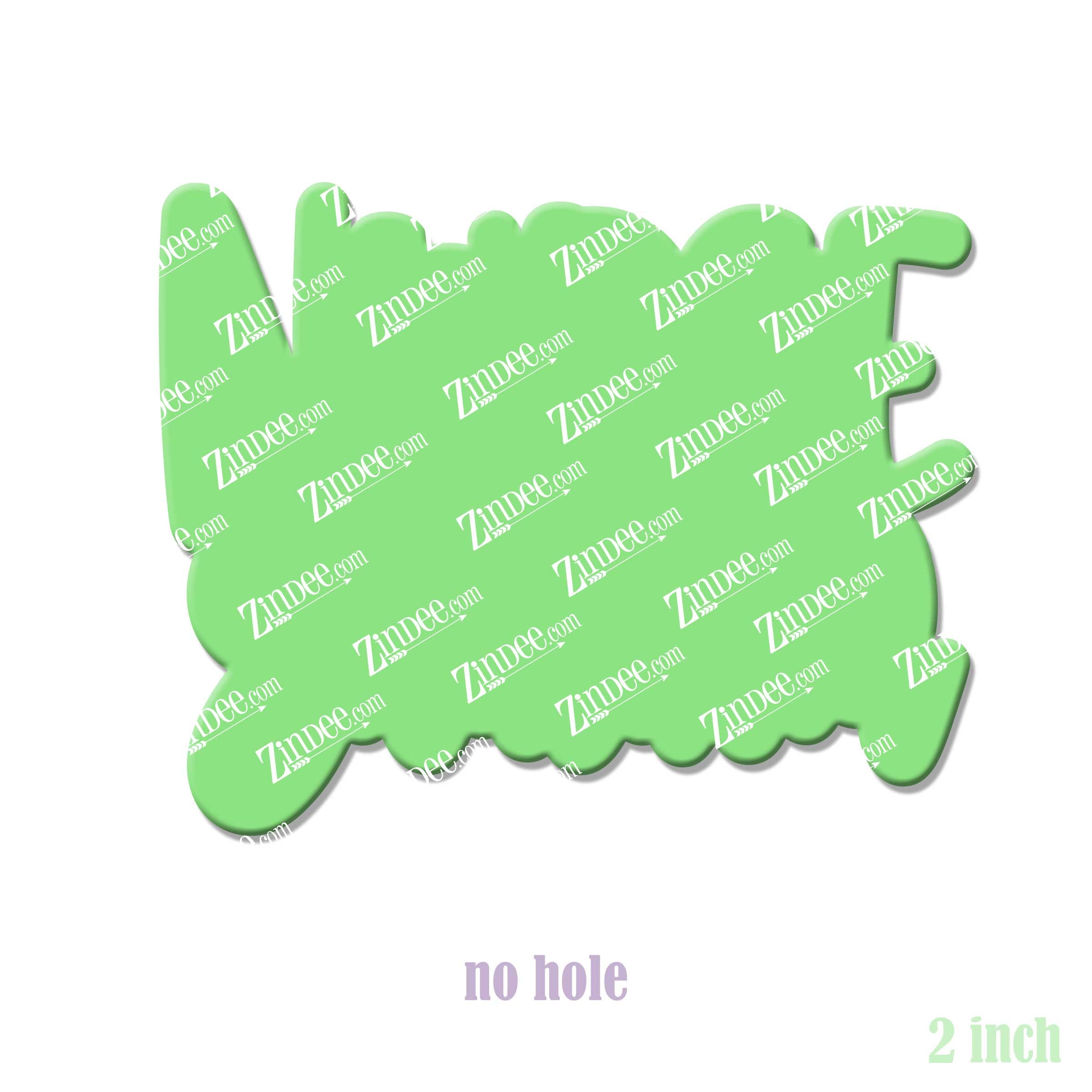 Alternative view of Nurse Educator Acrylic Blank- Sticker- UV DTF (2 inch) NO HOLE