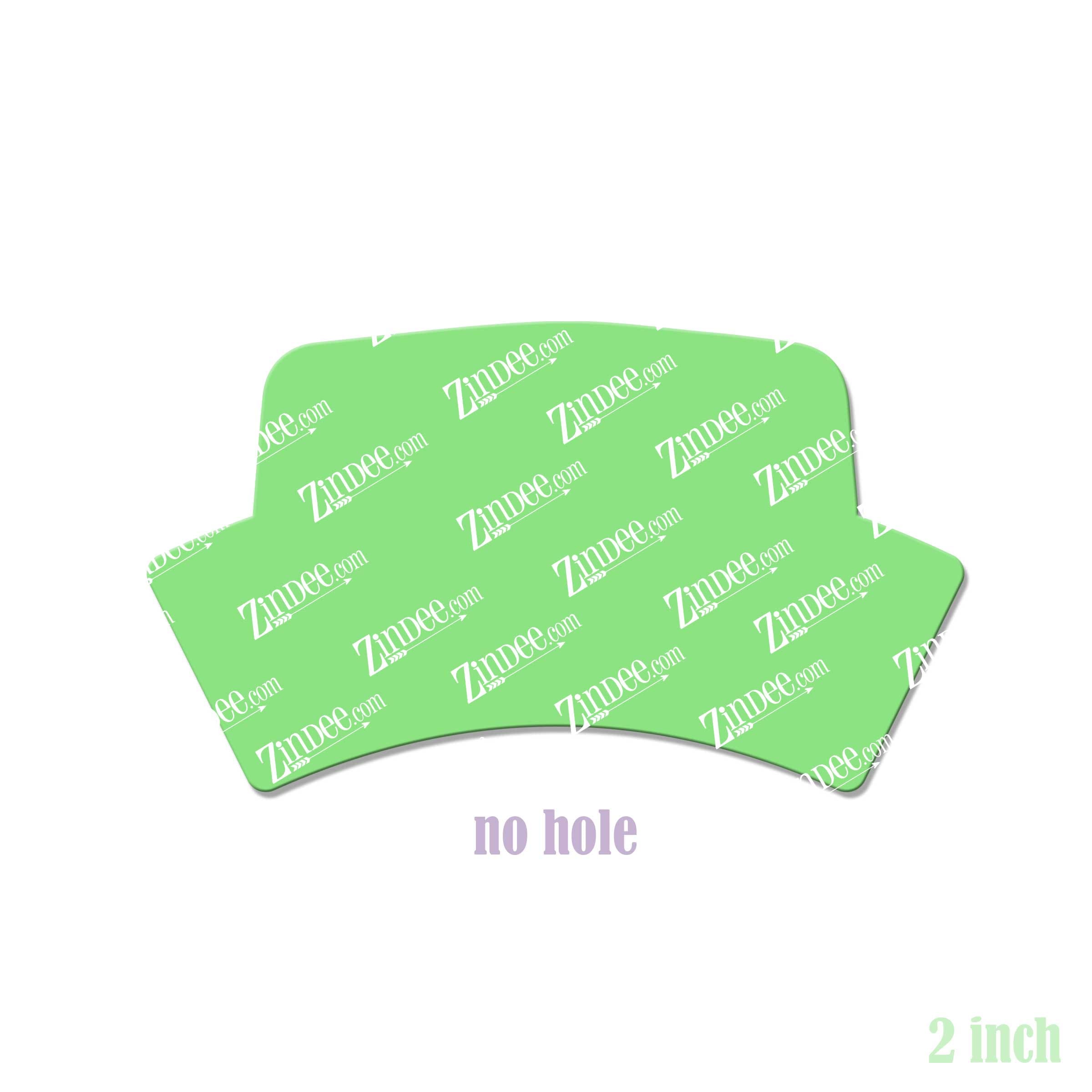 Alternative view of Nurse Hat Acrylic Blank- Sticker- UV DTF (2 inch) NO HOLE