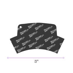 Alternative view of Nurse Hat – Acrylic Keychain Blank (3") | Optional Sticker or UV DTF
