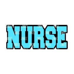 Alternative view of Nurse (word) acrylic blank (3 inch) (5 piece minimum)
