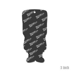 Alternative view of Nutcracker – Acrylic Keychain Blank (3") | Optional Sticker or UV DTF