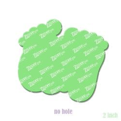 Alternative view of OB 2 inch – Acrylic Badge Reel Blank (2") No Hole | Optional Sticker or UV DTF