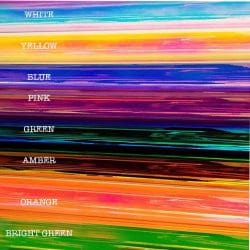 Alternative view of Blue Opal Adhesive Vinyl
