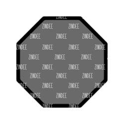 Octagon Acrylic Blank- Sticker- UV DTF (2.5 inch)