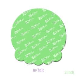 Alternative view of Octopus Baby – Acrylic Badge Reel Blank (2") No Hole | Optional Sticker or UV DTF
