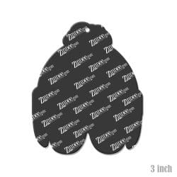 Alternative view of Oh Fudge – Acrylic Keychain Blank (3") | Optional Sticker or UV DTF