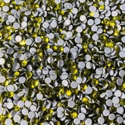 Alternative view of Olive Hotfix Rhinestone ss10 (machine cut) 10 Gross