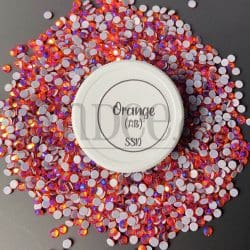 Orange AB Hotfix Rhinestone ss10 (machine cut) 10 Gross