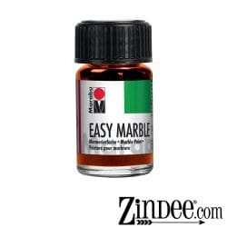 Orange Easy Marble Paint