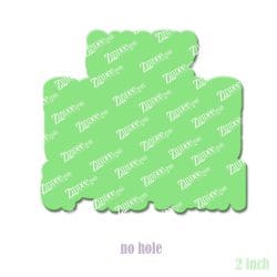 Alternative view of Order of the Draw – Acrylic Badge Reel Blank (2") No Hole | Optional Sticker or UV DTF