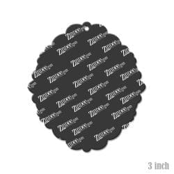 Alternative view of Ornate Oval Acrylic Blank- Sticker- UV DTF (3 inch)