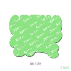 Alternative view of Ortho – Acrylic Badge Reel Blank (2") No Hole | Optional Sticker or UV DTF