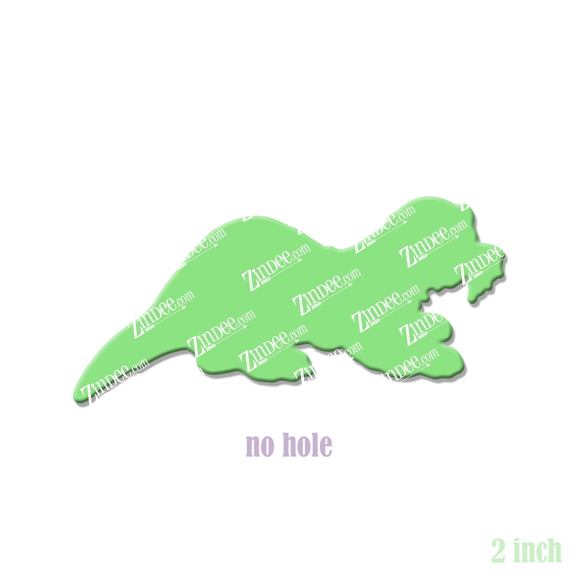 Otter acrylic blank (2 inch) NO HOLE (5 piece minimum)