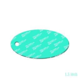 Alternative view of Oval Acrylic Blank- Sticker- UV DTF (1.5 inch)
