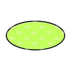 Oval – Acrylic Badge Reel Blank (2") No Hole | Optional Sticker or UV DTF