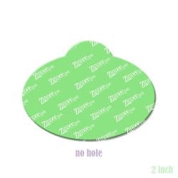 Alternative view of Oval Tag – Acrylic Badge Reel Blank (2") No Hole | Optional Sticker or UV DTF