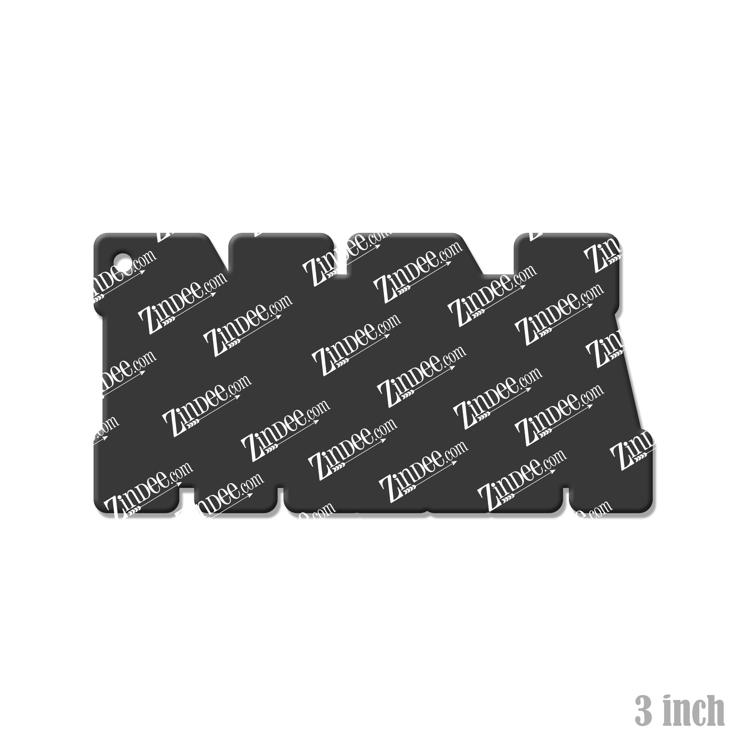 PARA acrylic blank (3 inch) (5 piece minimum)