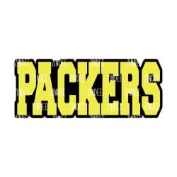 Packers (word) acrylic blank (2 inch) NO HOLE - Image 2