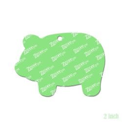 Alternative view of Pan Marranito – Acrylic Keychain Blank (2") | Optional Sticker or UV DTF
