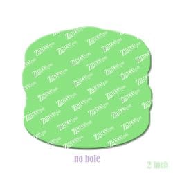 Alternative view of Pancakes – Acrylic Badge Reel Blank (2") No Hole | Optional Sticker or UV DTF