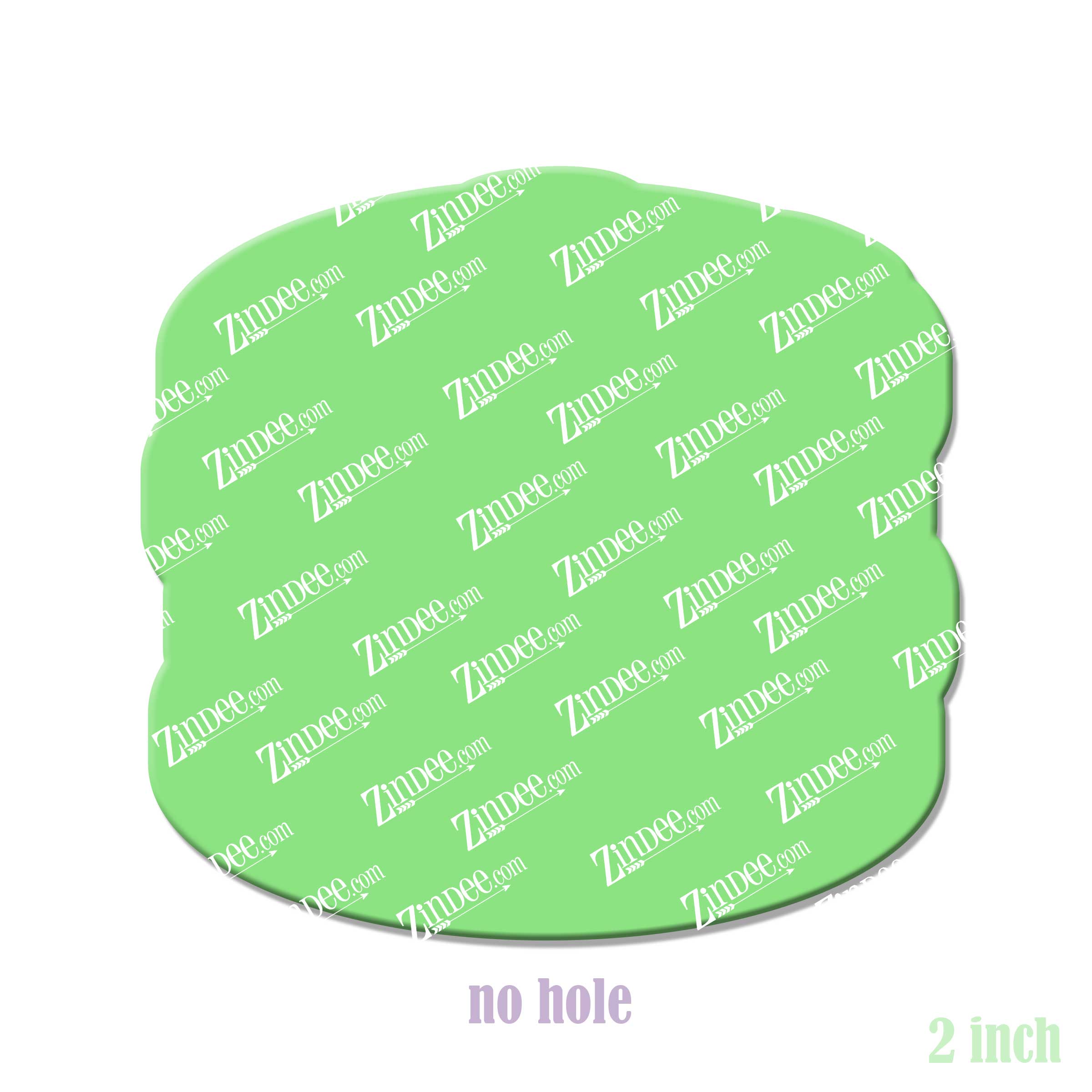 Alternative view of Pancakes Acrylic Blank- Sticker- UV DTF (2 inch) NO HOLE
