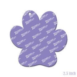 Alternative view of Paw Print Acrylic Blank- Sticker- UV DTF (2.5 inch)