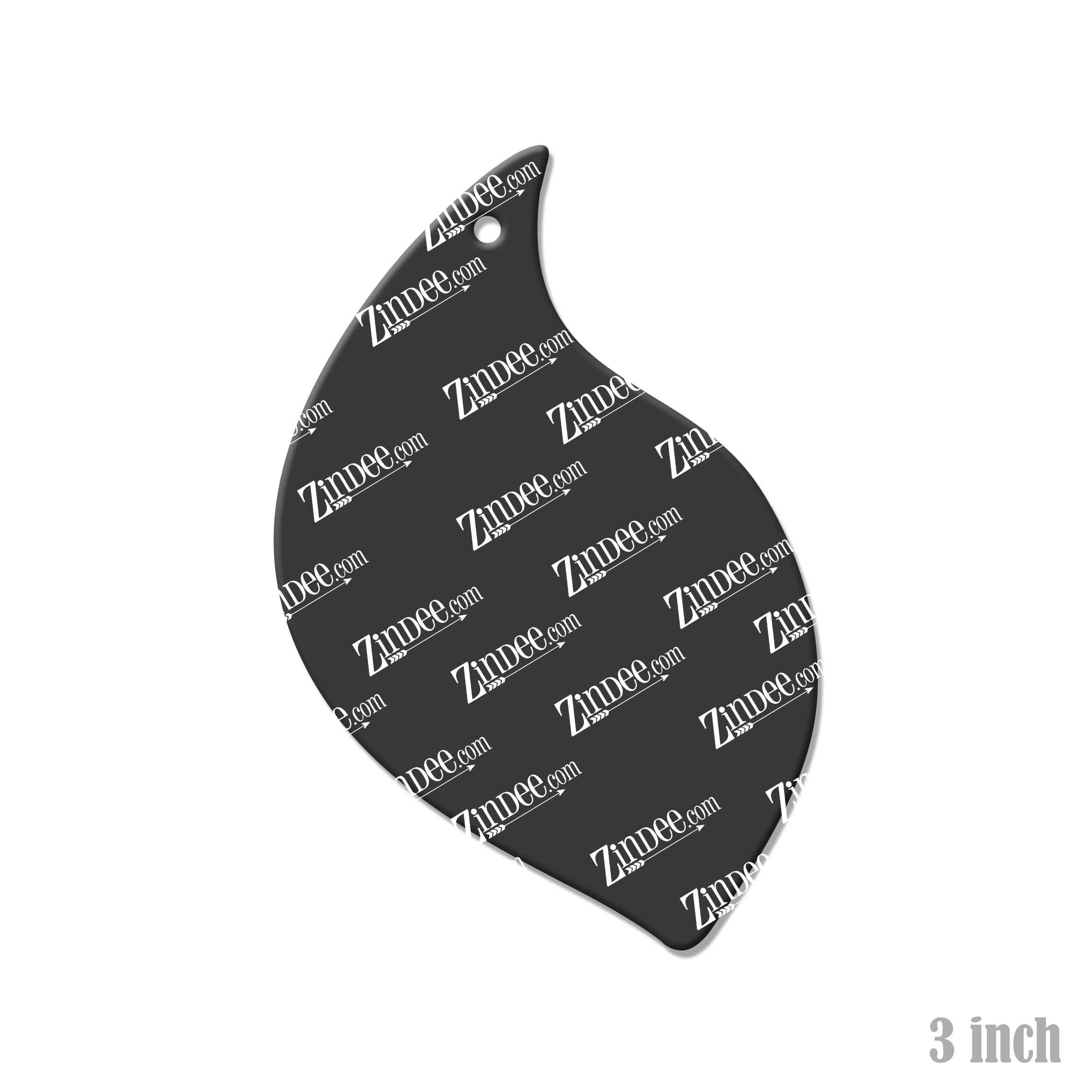 Peapod Baby acrylic blank (3 inch) (5 piece minimum)