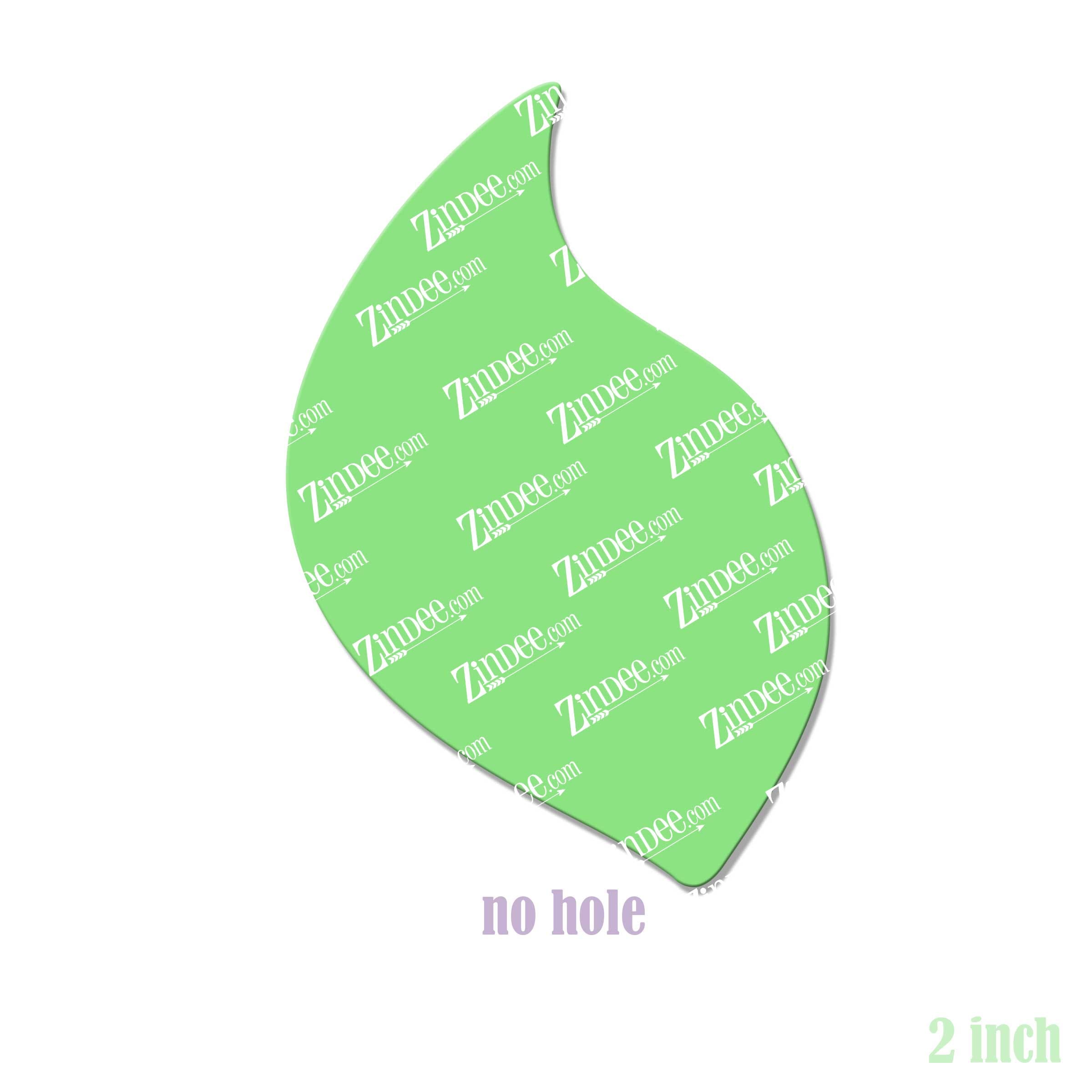 Peapod Baby acrylic blank (2 inch) NO HOLE