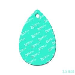 Alternative view of Pear Diamond Acrylic Blank- Sticker- UV DTF (1.5 inch)