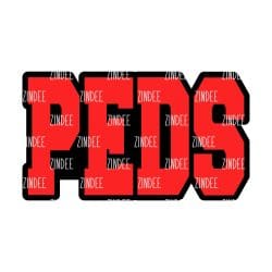 PEDS – Acrylic Badge Reel Blank (2") No Hole | Optional Sticker or UV DTF