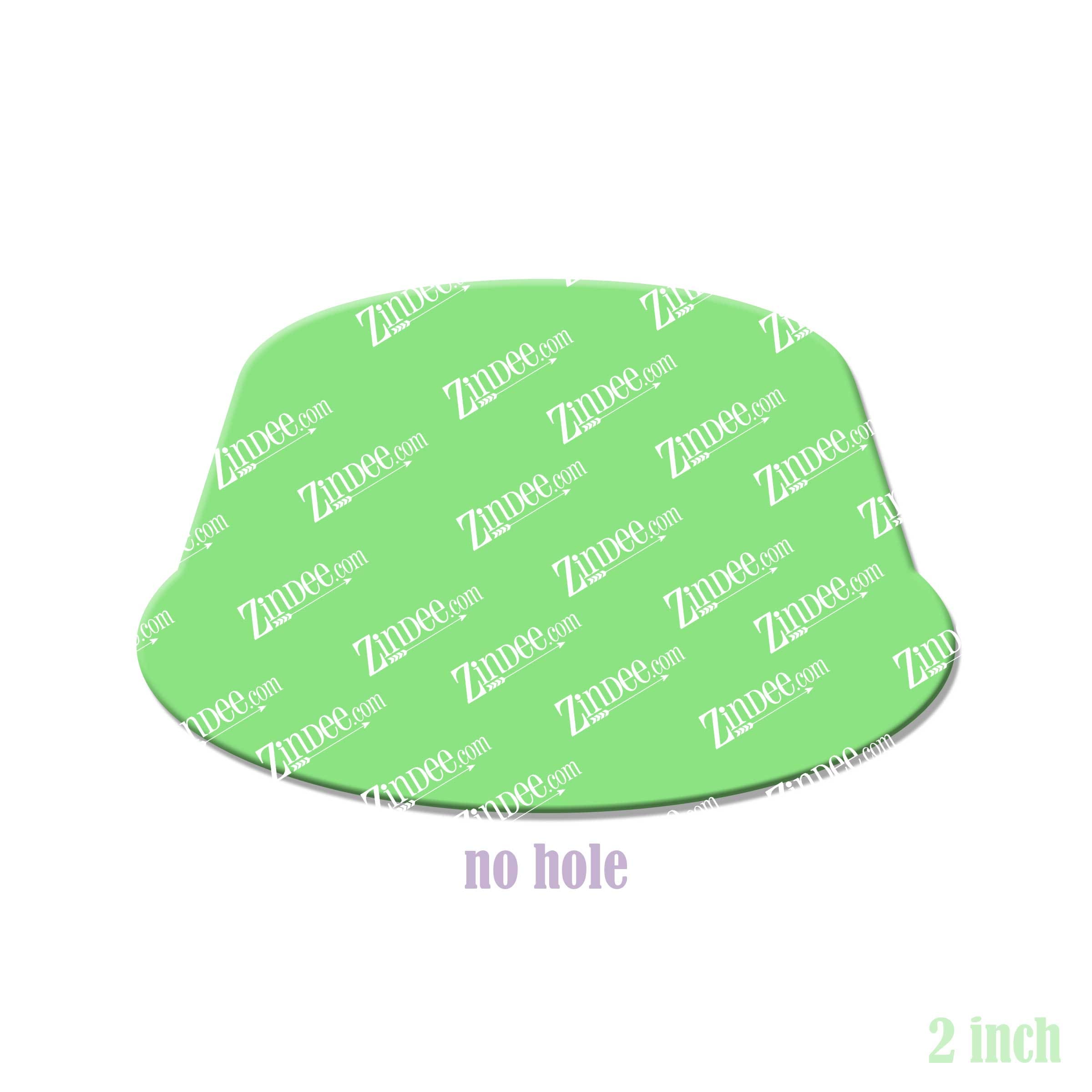 Pet Bowl acrylic blank (2 inch) NO HOLE