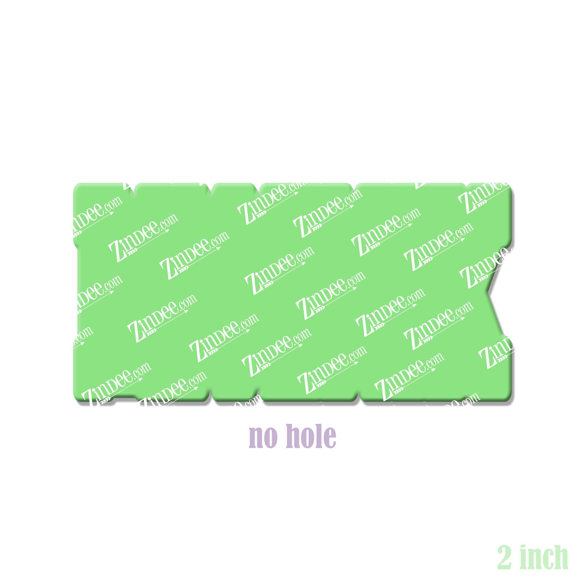 Phoenix (word) acrylic blank (2 inch) NO HOLE (5 piece minimum)