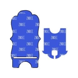 Alternative view of Phone Stand (White Acrylic)