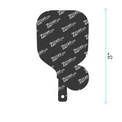 Alternative view of Pickle Ball – Acrylic Keychain Blank (3") | Optional Sticker or UV DTF