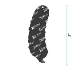 Alternative view of Pickle – Acrylic Keychain Blank (3") | Optional Sticker or UV DTF