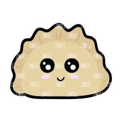 Pierogi acrylic blank (2 inch) NO HOLE - Image 2