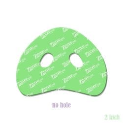 Pig Snout acrylic blank (2 inch) NO HOLE (5 piece minimum)