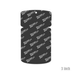 Alternative view of Pill Bottle – Acrylic Keychain Blank (3") | Optional Sticker or UV DTF
