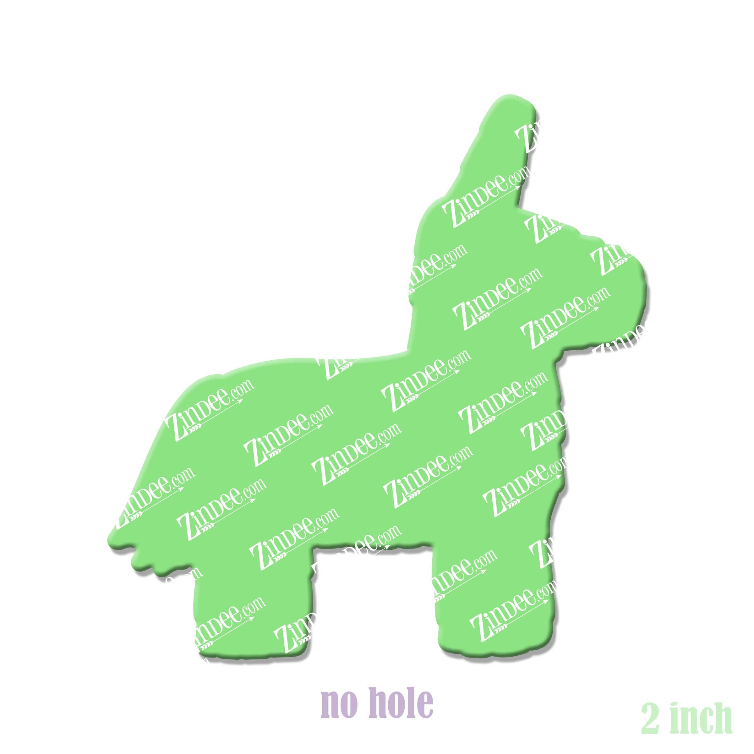 Alternative view of Piñata Acrylic Blank- Sticker- UV DTF (2 inch) NO HOLE