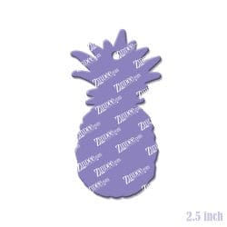 Alternative view of Pineapple – Acrylic Keychain Blank (2.5") | Optional Sticker or UV DTF