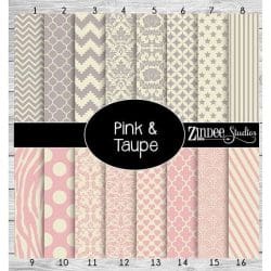 Pink and Taupe (vinyl)