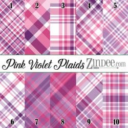 Pink Violet Plaids (vinyl)