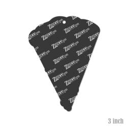 Alternative view of Pizza Slice – Acrylic Keychain Blank (3") | Optional Sticker or UV DTF