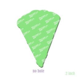 Alternative view of Pizza Slice – Acrylic Badge Reel Blank (2") No Hole | Optional Sticker or UV DTF