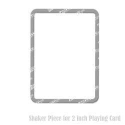 Playing Card Shaker Piece (2 inch)