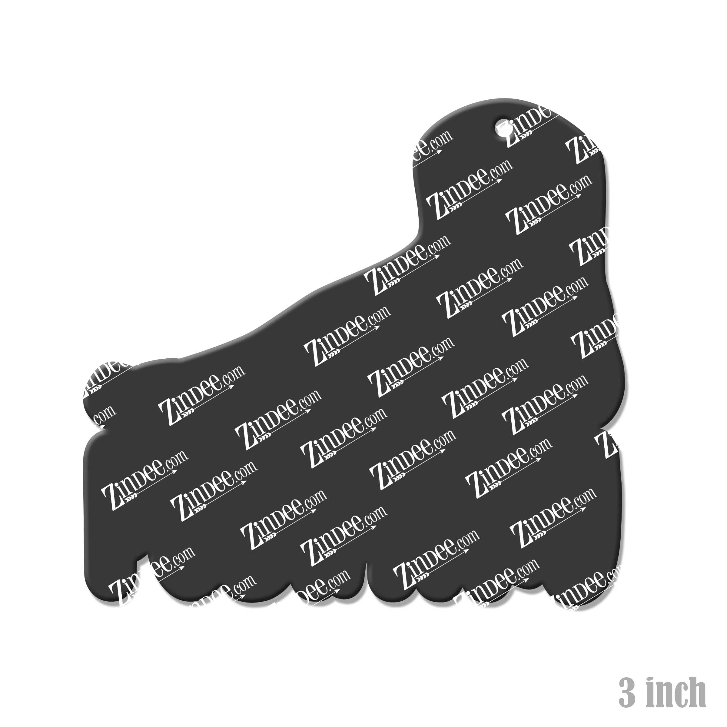 Podiatry Acrylic Blank- Sticker- UV DTF (3 inch) (10 PIECE MINIMUM) - Image 2