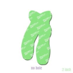 Pointe Shoe Ballet acrylic blank (2 inch) NO HOLE