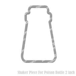 Poison Bottle Shaker Piece (2 inch)