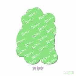 Alternative view of Polar Bear – Acrylic Badge Reel Blank (2") No Hole | Optional Sticker or UV DTF